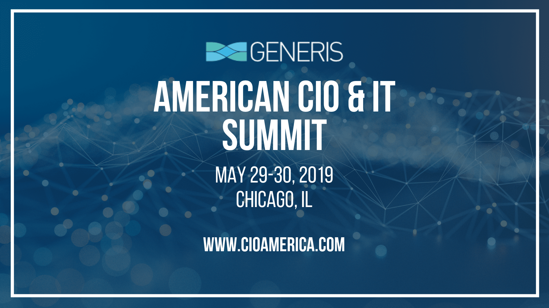 Advisory Board Application American CIO & IT Summit